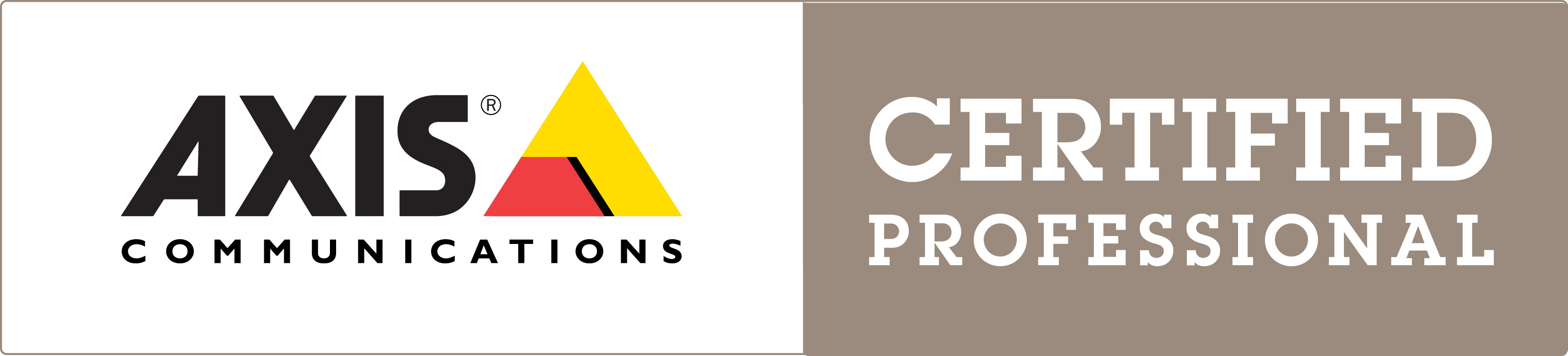 Accent Alarms received Axis Certification