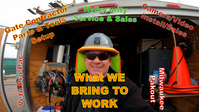 Video-Tour of Security and Gate Contractor Trailer