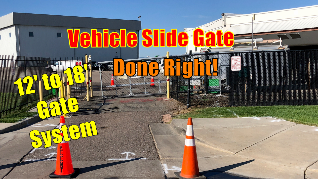 HySecurity Slide Gate upgraded